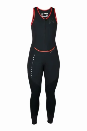 Long John Racing 1,5mm Donna Magic Marine - Costume da Vela con Cerniera Anteriore, Rinforzi e Cuciture Piatte per Maggiore Comfort e Prestazioni Nautiche Soddisfatti O Rimborsati