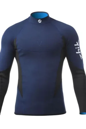 Maglia Microfleece V 1 mm Zhik - Neoprene Termoisolante, Super Elastico e Ad Asciugatura Rapida per Comfort Ineguagliabile in Nautica e Vela Scelto Dai Clienti