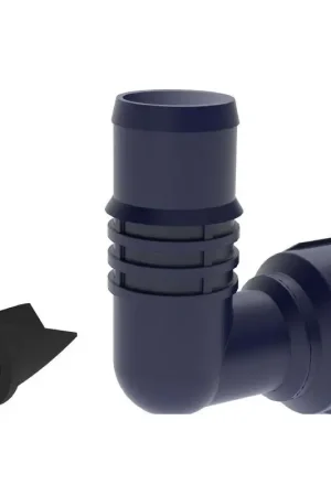 Offerta Scarico 90° con Valvola Non Ritorno 3/4" e 1" Attwood - Girante Brevettata X-Air™, Portagomma Orientabile, Corpo Pompa Sfilabile e Piedini Fissaggio Esterni per Facile Manutenzione