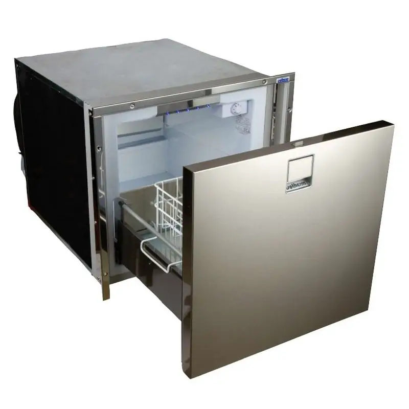 Frigo Isotherm DR 100 Inox Clean Touch - Frigo Congelatore a Cassetto con Compressore Secop 12/24 V per Imbarcazioni Direttamente Dal Produttore