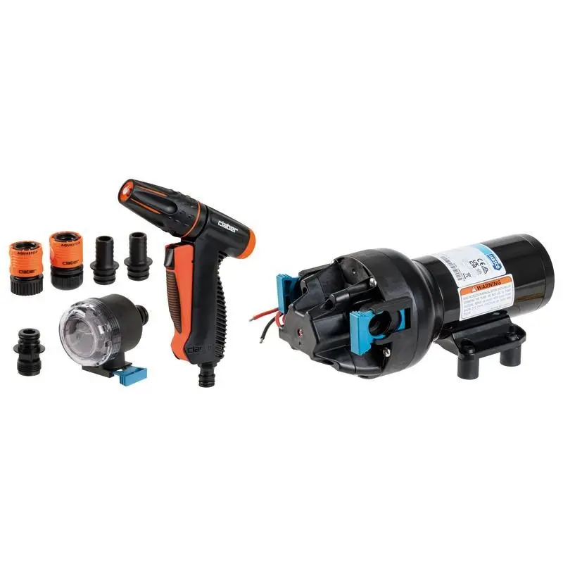 Pompa JABSCO Washdown Par-Max 6 Plus Kit - Autoclave HotShot 6HD 24v 70psi per Lavaggio Barca con Pressione Maggiorata e Pistola a Spruzzo Offerta