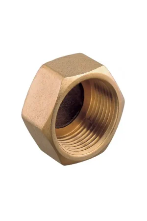 Acquista Ora Tappo a Vite Femmina in Bronzo 1 1/2" per Rubinetteria Nautica - Guidi Tappo a Vite Femmina Bronzo 1 1/2