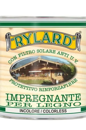 Direttamente Dal Produttore Rylard Impregnante Incolore per Legno 0,75 lt - Protezione UV e Resistente a Muffe e Parassiti per Barche e Nautica
