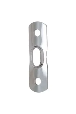 Spedito Oggi Piastrina per Terminale a Martello 2-3 mm Selden - Fissaggio Sicuro con Rivetti Inclusi, Misure 48 mm x 13 mm, Diametro Foro 5 mm