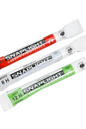 Bastoncini Luminosi 3pz - Sicurezza Nautica Bianco, Rosso e Verde - Luce di Emergenza Galleggiante Must-Have