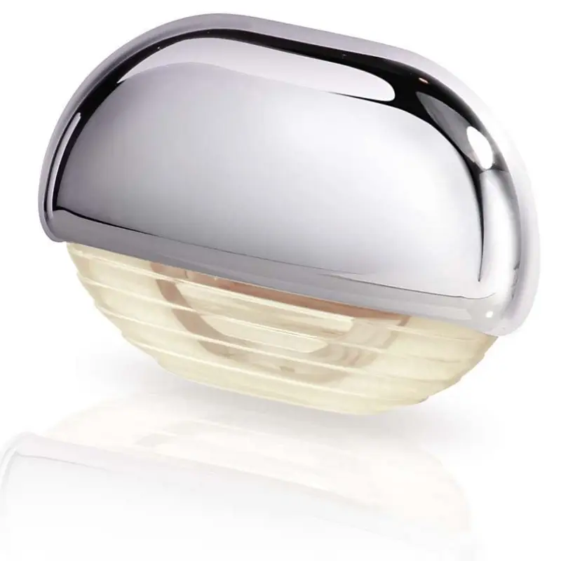 Luce di Cortesia Bianco Caldo Hella Marine - Stagna IP67 con Polimero Antiurto per Esterni e Interni, Angolo Raggio 30°, Cavo Marino Incluso - 0.5W Bestseller