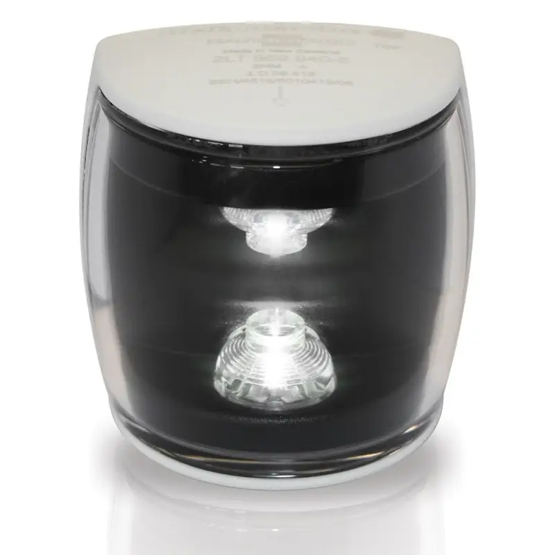 Fanale Testa Albero Bianco PRO 5 NM - Visibilità 5 NM, Cassa Stagna IP67, Resistente a Corrosione e Raggi UV, Certificato R.I.Na., CE, IMO-COLREG, USCG - Hella Marine Bestseller