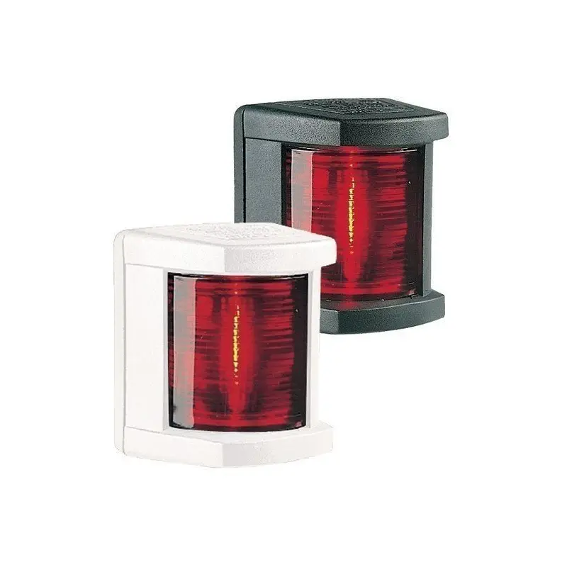 Consegna Rapida Fanale 3562 Nero Dritta/Verde - Luce di Navigazione Resistente agli Urti e Impermeabile - 12V/10W - Raggio Visibilità 1 Miglio Nautico - Originale 2LT 003 562-025