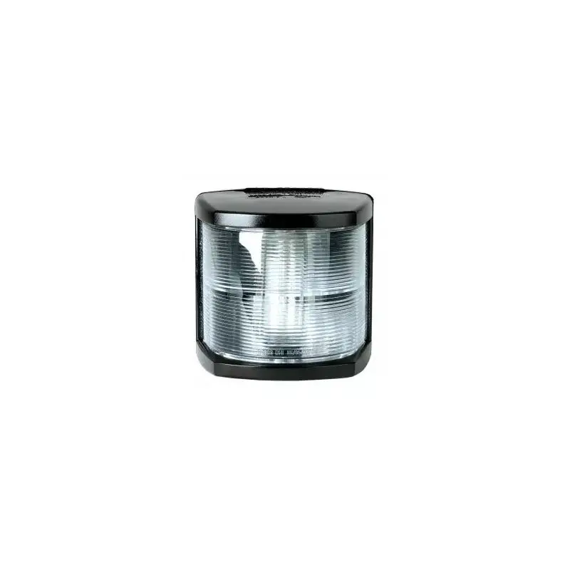 Compra Online Fanale testa d'albero 2984 Nero Hella Marine - Resistente all'acqua salata e urti, Visibilità 3 miglia nautiche, Lampadina 12V/25W, Installazione senza viti.