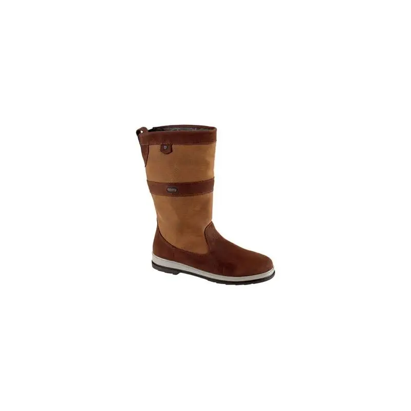 Nuova Collezione Stivale da vela Dubarry Ultima EXTRAFIT™ in pelle e Gore-Tex® colore marrone - Calzatura resistente all'acqua e traspirante con suola antiscivolo e rivestimento interno in lycra.