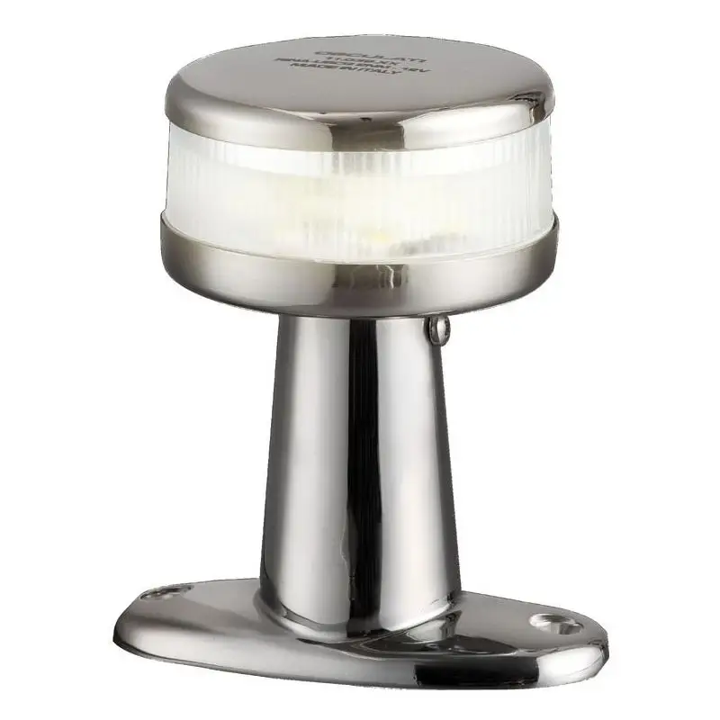 Prezzo Di Fabbrica Luce di Fonda 360° Evoled in ABS grigio per scafi sotto i 20 m - Certificata COLREG72 e ABYC-C5, altezza complessiva 100 mm