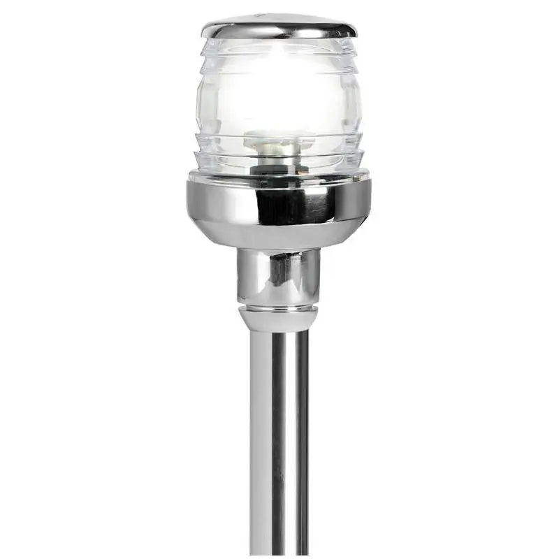 Soddisfatti O Rimborsati Asta Advance estraibile 60 cm con base inox per imbarcazioni sotto i 20 m, fanale in policarbonato, AISI 316, certificata COLREG72 e coperchio base a chiusura automatica.