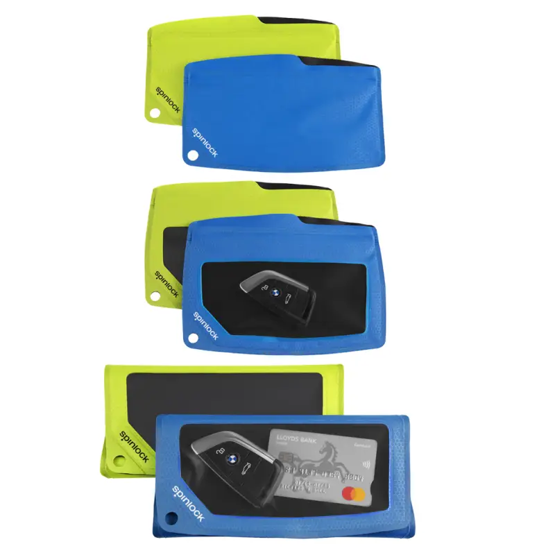Tasca impermeabile Spinlock per salvagente gonfiabile ALTO - 3 misure (Small, Medium, Large) e 2 colori (Giallo e Blu) - Impermeabilità IPX7 e chiusura a pressione. Compra Adesso