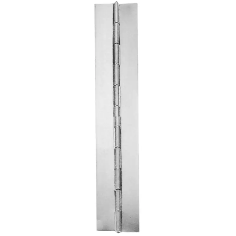 Consegna Rapida Cerniera Inox a Nastro 30 mm x 2 mt - Spessore 0,8 mm - Non Forata - Lucidata a Specchio per Nautica