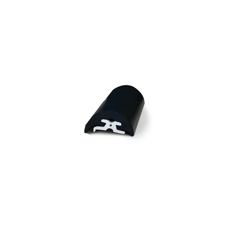 Profilo Radial mm. 30 Nero - Parabordo Brevettato in PVC per Accoppiamenti Scatolati - 24 Metri Nuova Collezione