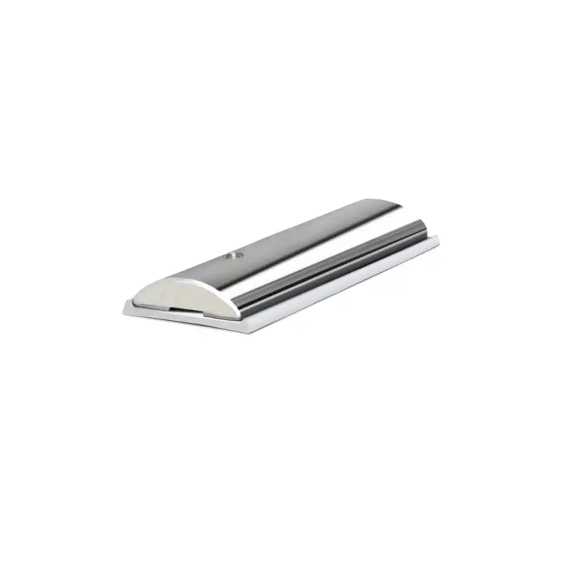 Base Slim Bianca Sphaera 25 mt - Base in PVC Leggera e Maneggevole per Profilo Sphaera - 40 mm Larghezza, 24 mt Lunghezza, 0,130 kg/mt Reso Gratuito