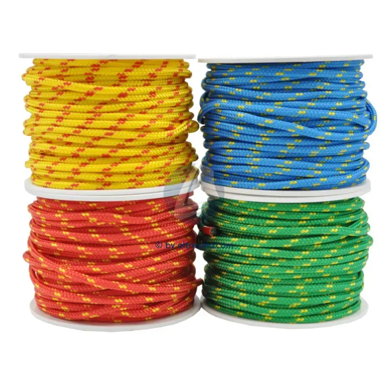 Minirocchetta in poliestere da 2/3mm - Bobina 40m (2mm) / 20m (3mm) - Alta Tenacità, Resistente agli Agenti Atmosferici, Diversi Colori Disponibili Solo Oggi
