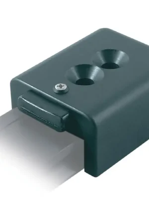 Ronstan Series 55 End Stop per Vela - Fasteners 12mm, Centri 100mm, Foro di Blocco 50mm. Ideale per nautica e barche. Ultime Pezzi