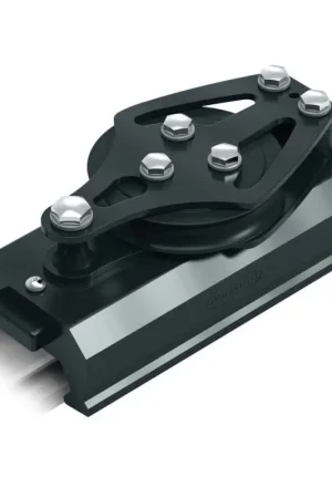 Ronstan Series 55 Control End, Bozzello Singolo con Becket, Alta Performance, Cuscinetti a Sfera, Personalizzabile per Esigenze Individuali. Offerta Del Giorno