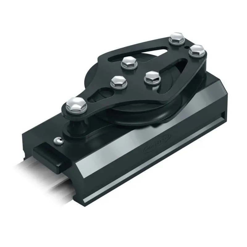 Ronstan Series 55 Control End, Bozzello Singolo con Becket, Alta Performance, Cuscinetti a Sfera, Personalizzabile per Esigenze Individuali. Offerta Del Giorno