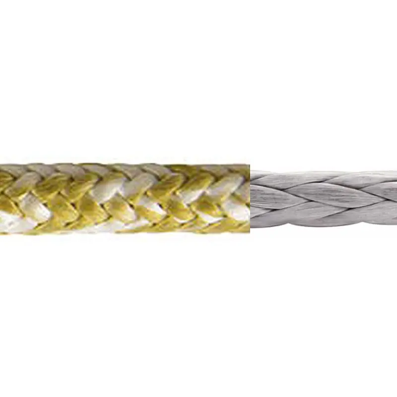 Doppia treccia TD78 in Novabraid78 e Technora Ø7mm Natural Nuova Collezione
