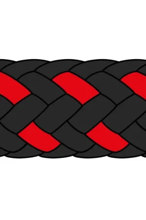 Vendita Finale Bobina 100 metri Doppia treccia Powertech78 in Dyneema SK78 e Technora Ø8mm Rosso