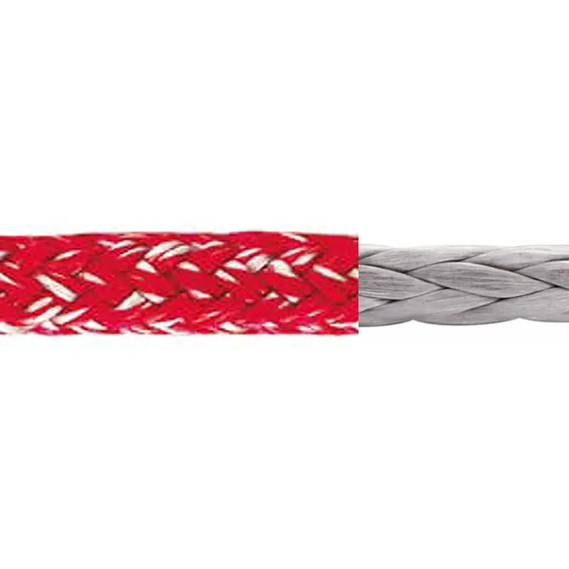 Promozione Doppia treccia Powergrip 78 in Novabraid 78 e Poliestere + Cordura Ø5mm Rosso