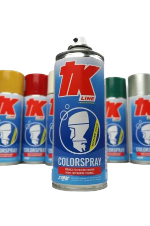 Esclusivo Vernice Nitrocombinata Spray Suzuki Cool White 400ml per Motori Marini Entro e Fuoribordo