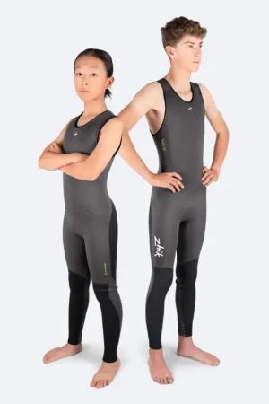 Muta da Regata Zhik Performance Superwarm® Junior 3-2 mm Elastico con Lunghezza Gamba Regolabile per Uscite a Basse Temperature Solo Oggi