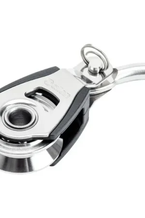 Bozzello Dynamic 30mm Allen ad alto carico con gancio per vang ILCA e puleggia in acciaio inox - ideale per derive e cabinati Affare