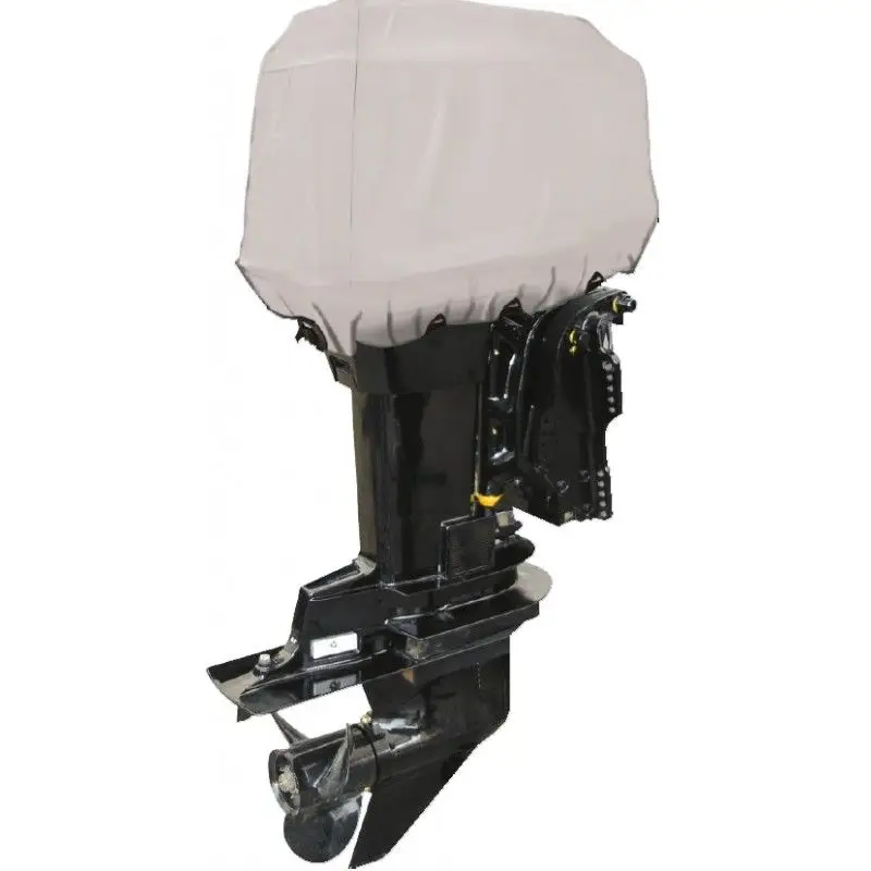 CROSSEVEN Coprimotore Nautico 115-225 HP in Poliestere 300D Impermeabile e Resistente ai Raggi UV - Colore Grigio Miglior Prezzo