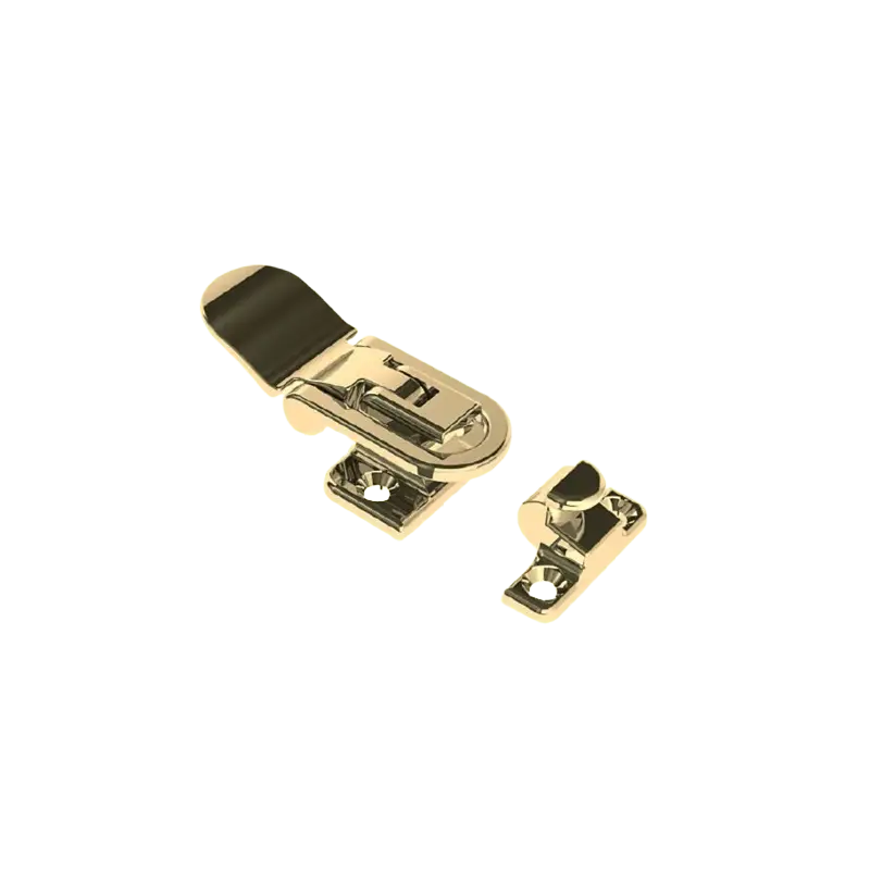 Sconto Chiusura in Ottone giallo Lucido 73x35 mm Foresti e Suardi - Accessorio Nautico di Qualità per Barche e Vela