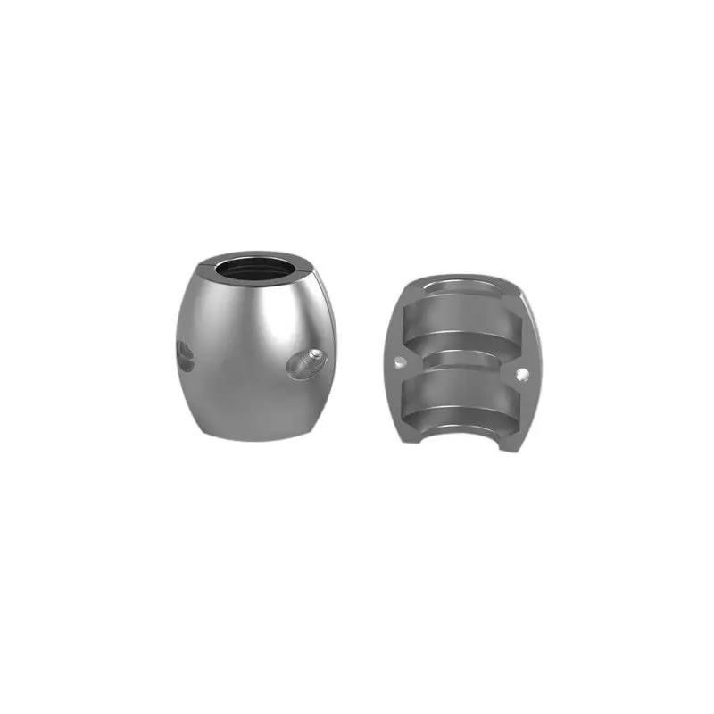 CROSSEVEN Anodo Zincato Collare Ø35 per Assi Elica con Bulloni e Dadi in Acciaio Inox A2 Super Prezzo