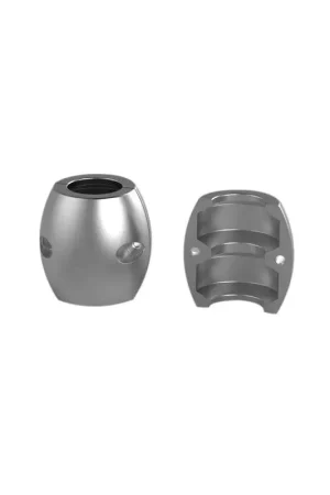 Collare Anodo Zinco Ø50 per Assi Elica con Bulloni e Dadi in Acciaio Inox A2 - CROSSEVEN Ultima Occasione