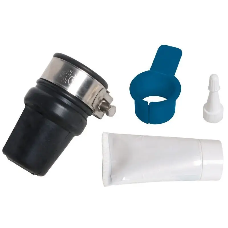 Premistoppa Ø 1'' Vers. B con lubrificante specifico per barche, in gomma resistente all’acqua salata e grasso, completo di istruzioni e fascetta in acciaio inox AISI 316. Occasione Imperdibile