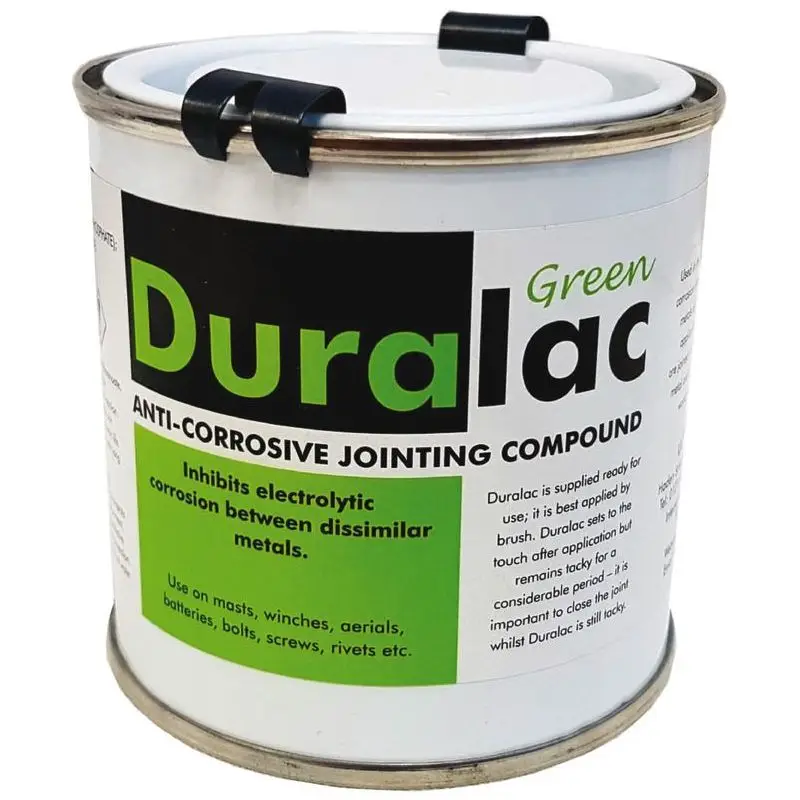 Acquista Ora Duralac Green - Isolante e Sigillante Plastico per Prevenzione Corrrosione Galvanica in Nautica, Pasta Gialla Senza Cromati, Applicazione a Pennello