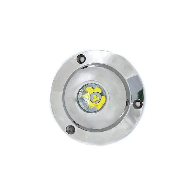 Luce LED Subacquea Eye Osculati in Acciaio Inox AISI 316 con Vetro Borosilicato Anti-Graffio e Driver Integrato per 12/24 V - Perfetta per Uso Nautico e Terrestre senza Incasso Quantità Limitata
