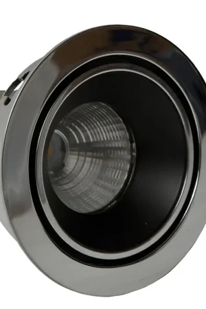 Spot LED da incasso LUNA TG 5W 10/30 VDC Bianco Cromato - Foresti e Suardi Soddisfatti O Rimborsati
