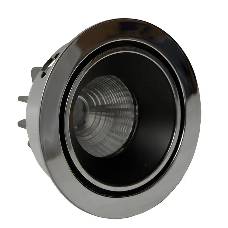 Spot LED da incasso LUNA TG 5W 10/30 VDC Bianco Cromato - Foresti e Suardi Soddisfatti O Rimborsati