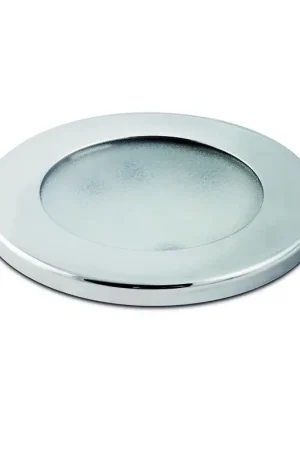 Faro LED Bianco Foresti e Suardi THABIT S, 10/30 VDC, 2,5 Watt, Finitura Verniciato Bianco, Temperatura Colore 3200 °K Spedito Oggi