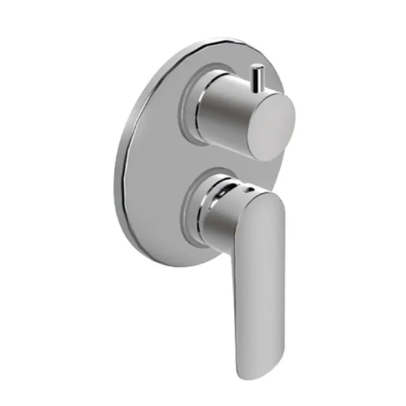 Must-Have Miscelatore Doccia Nove - Cromato Foresti e Suardi con Deviatore Rotativo 2 Uscite
