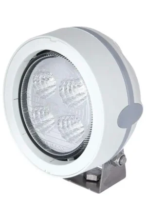 Occasione Imperdibile Proiettore LED 9-30V Bianco Hella Marine - Lampada da Lavoro 800 Lumen, 13 Watt, IP67