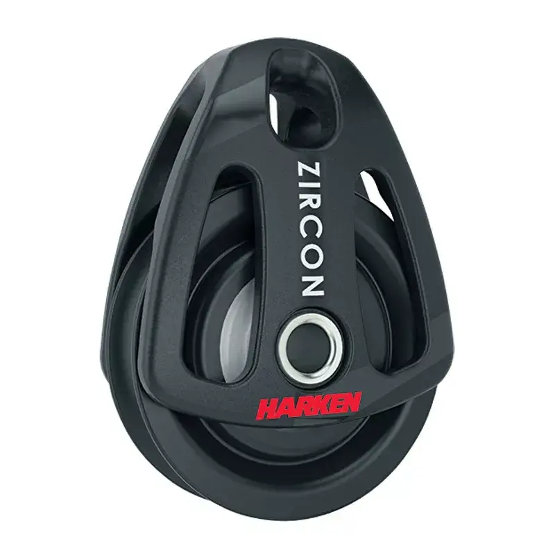 Ultima Occasione Bozzello Zircon Harken 57 mm Singolo - Sfere in ceramica ad altissime prestazioni, massimo carico di lavoro 150 kg, peso 44.8 g