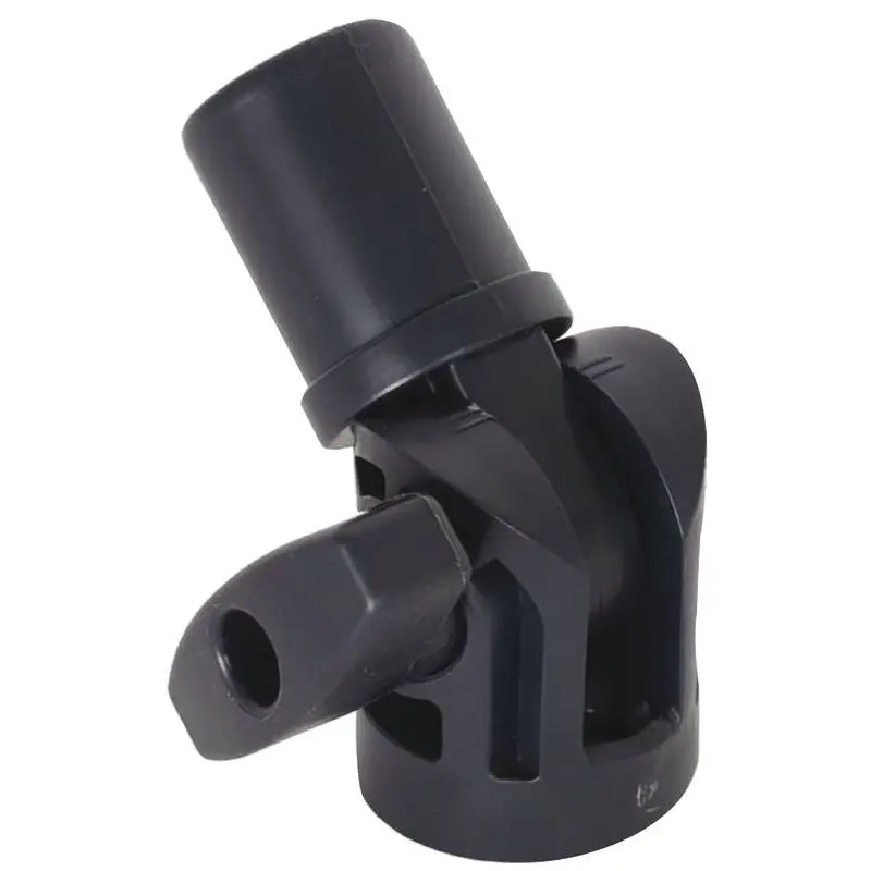 Compra Oggi Stesso Base di fissaggio universale snodata per tubi Ø32mm in acciaio inox AISI 316 con basi di fissaggio in nylon nero, OceaSouth.