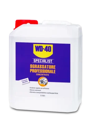 Prezzo Ridotto WD-40 SPECIALIST SGRASSATORE 1 LT - Sgrassatore concentrato per rimuovere grasso e sporco su alluminio, plastica, ceramica e gomma, sicuro e non infiammabile. Certificato NSF A8.