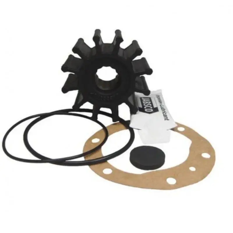 Girante Jabsco 1210-0001P con guarnizioni - Neoprene Ø 57 mm, 12 pale, spessore 32 mm, asse Ø 16 mm per motori nautici Promozione Esclusiva