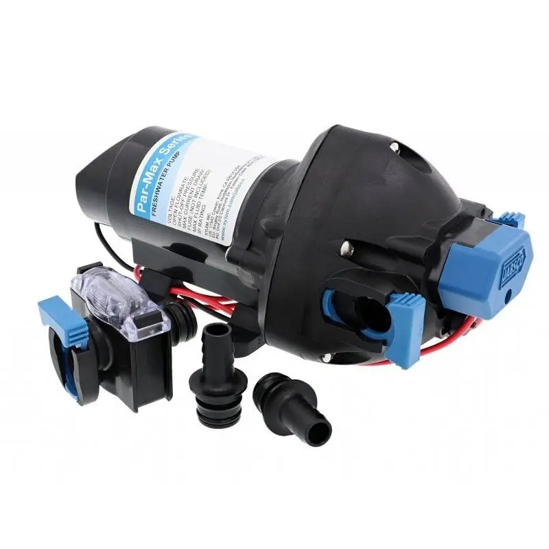 Pompa Autoclave Jabsco PAR MAX 3 24V 25PSI - Portata 11 L/min, Autoadescante fino a 1,8m, Inclusi Connettori e Mini Filtro Soddisfatti O Rimborsati