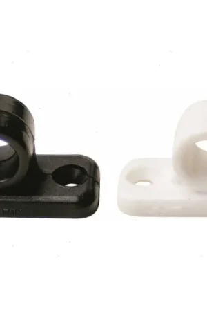 Gancetto passante 15x30mm nero Affare