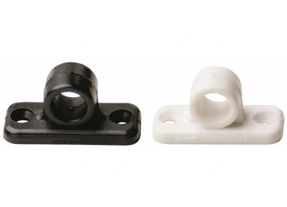 Gancetto passante 15x30mm nero Affare