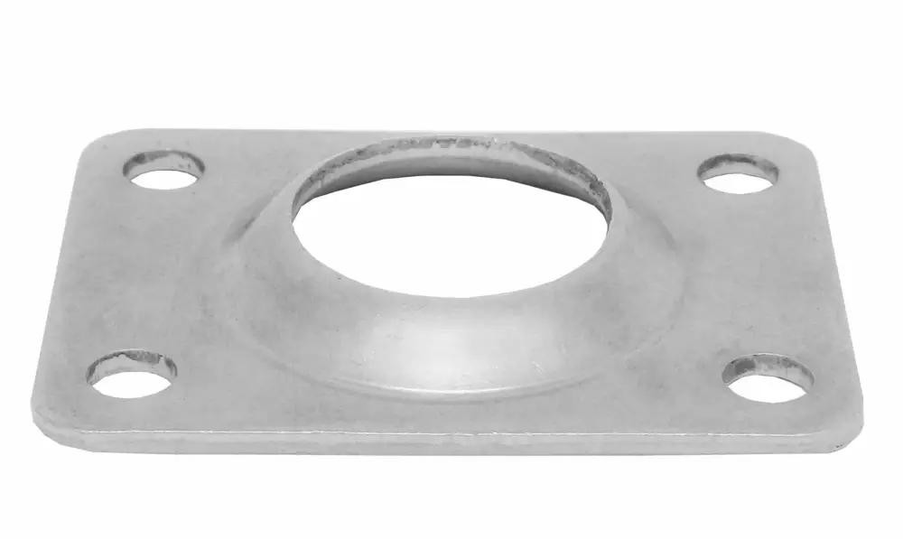 Sconto Base inox a saldare 90° Ø mm.22